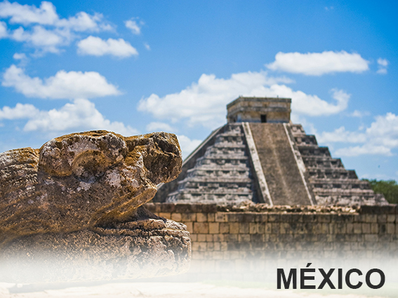 Chichén Itzá famoso destino de México por su arquitectura e historia.