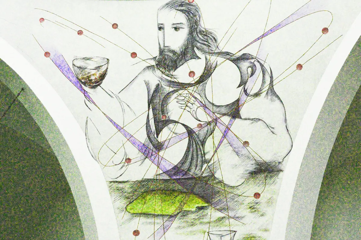 Pechinas de Sciddel: el iraní que pintó un templo católico